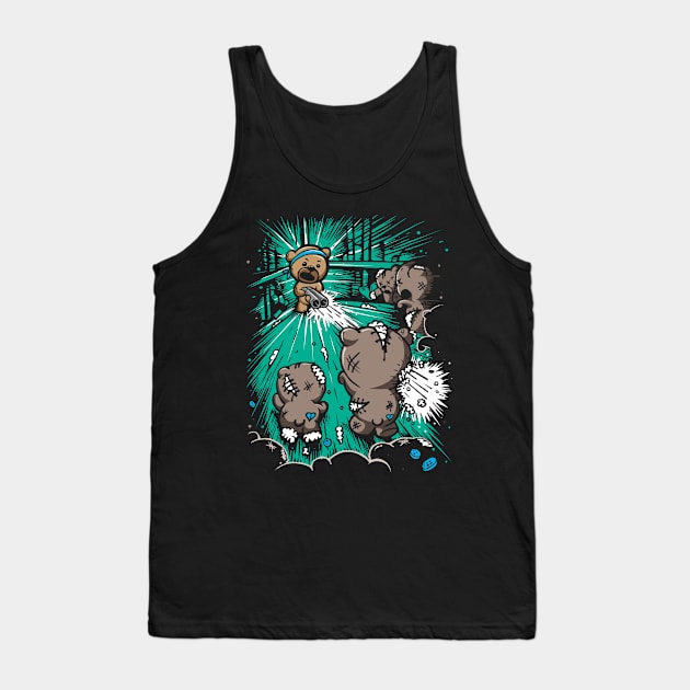 Zombears Tank Top by RA_Graphics